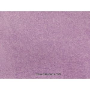 Tissu éponge lilas uni 150cm 1437-21
