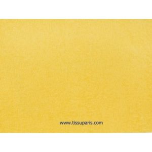 Tissu éponge jaune uni 150cm 1437-22