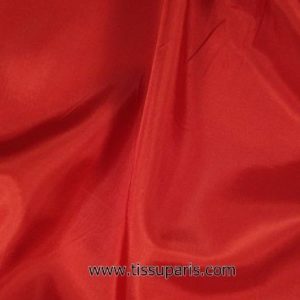 Tissu pour doublure rouge 145cm 1663-4